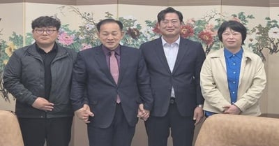 문경관광공사 공공노조, 신현국 시장 면담하고 공사 발전 기대감 높여