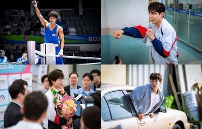 ‘굿보이’ 박보검, 복싱 금메달리스트에서 사고뭉치 순경으로...반전 인생 스틸컷 공개!