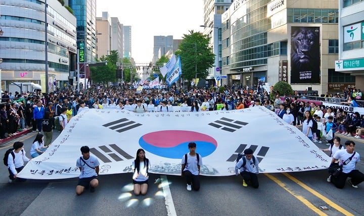▲2024민주대행진ⓒ광주광역시