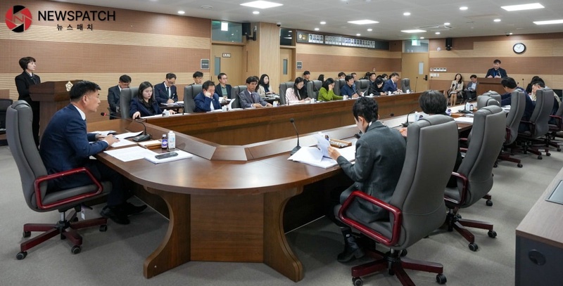 ▲아산시의회가 제2회 의원회의를 개최