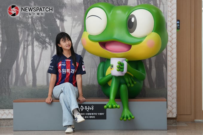 수원시청 공식유튜브 홍보왕  <strong>‘조여정 주무관’  </strong>[사진=ⓒ신재철 기자]